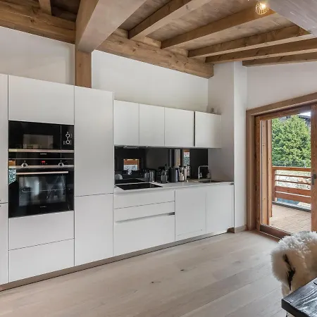 Elegant Pres Des Pistes Avec Sauna, Hammam, Salle De Sport Et Parking Couvert - Fr-1-569-47 Megeve