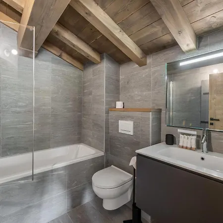 Apartment Elegant Pres Des Pistes Avec Sauna, Hammam, Salle De Sport Et Parking Couvert - Fr-1-569-47 Megeve